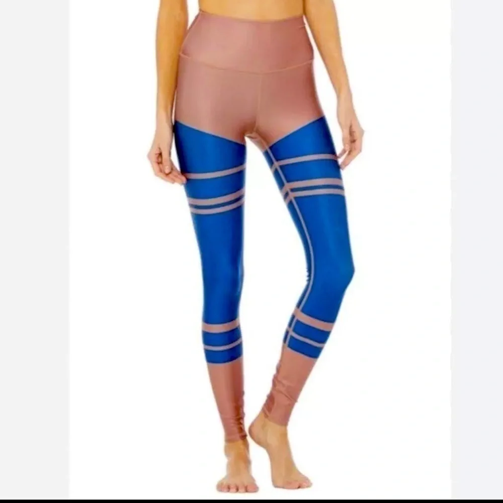 Alo Yoga High Waist Tech Lift Airbrush Leggings size Medium